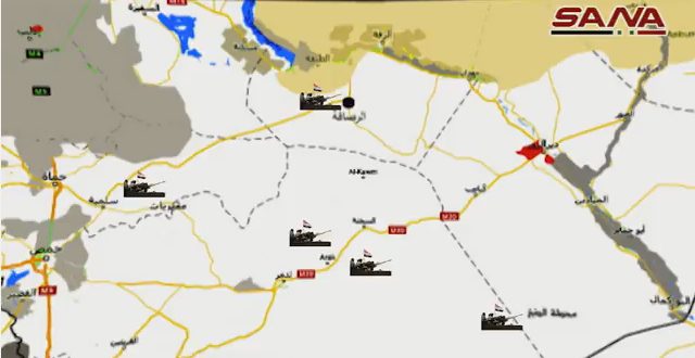 Syrian army continues operations against terrorism and cuts off ISIS ...