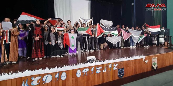Syrian students participate in Cultural Day of Middle Eastern Countries at Latin American School of Medicine in Havana