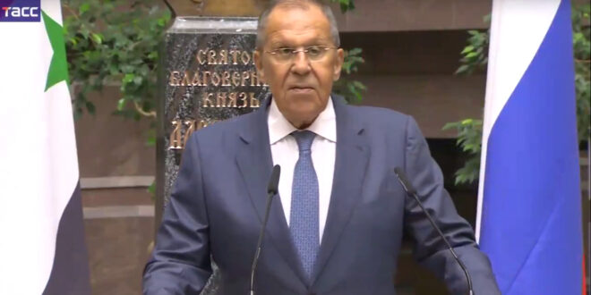 Lavrov: Syria is an important and reliable partner on the world stage
