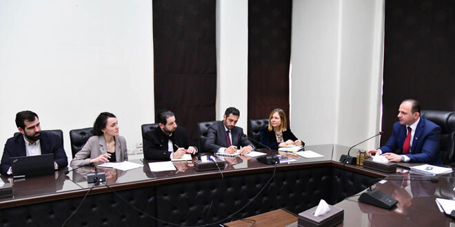 Health Ministry discusses cooperation ways with a delegation from French Foreign Ministry