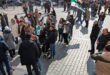 Syrian community in France celebrates the anniversary of the revolution.