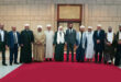 President al-Sharaa receives a delegation from the International Union of Muslim Scholars