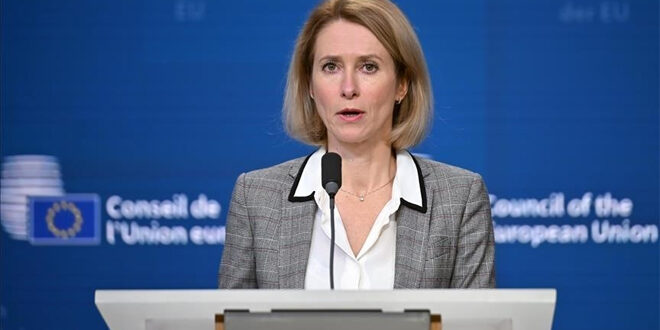 Kallas calls for strengthening efforts to lift sanctions imposed on Syria