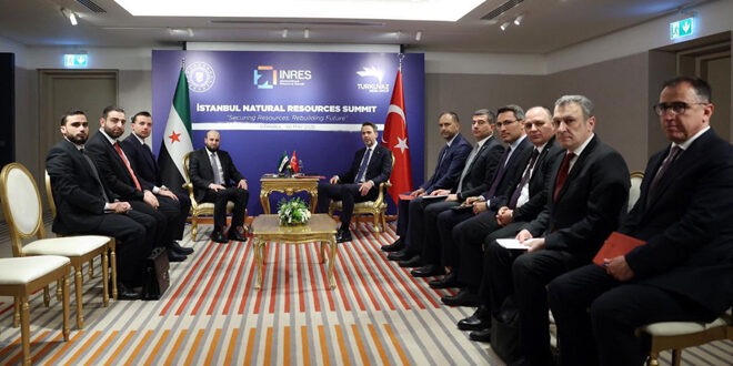 Syria and Turkey discuss strengthening Joint Cooperation in the field of Energy