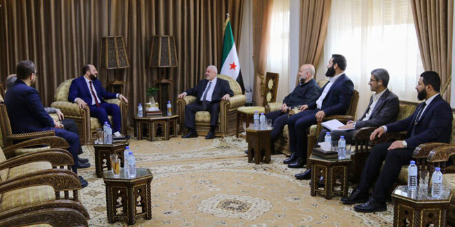Endowments Minister meets Damascus Governor, a delegation of Lattakia sheikhs