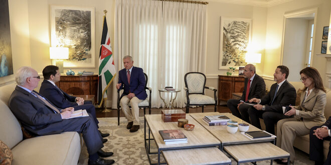 Jordan King, US Secretary of State discuss efforts to support Syria stability