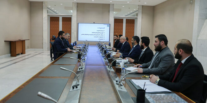 President al-Sharaa discusses with Transport Minister plans to develop transportation networks