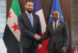 President al-Sharaa meets the French Minister of State in Paris