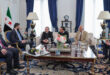 President al-Sharaa meets Pascal Gollnisch, President of the Orient Action Organization, in Paris