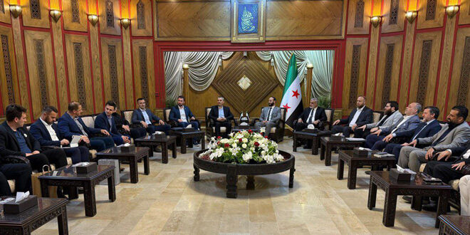 A ministerial delegation from Bosnia and Herzegovina visits Aleppo city