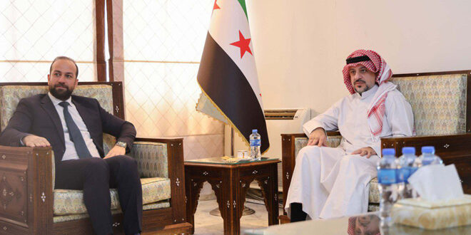 Information Minister discusses with a number of Arab and Gulf production companies, possibility of restore drama industry in Syria