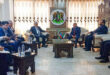 Minister al-Shaar meets with Azerbaijani Deputy Prime Minister