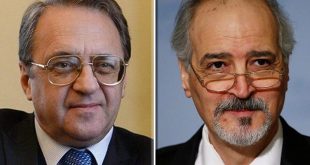 Bogdanov y Jaafari repasan situación en Siria