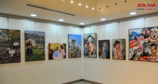 Exposición colectiva de arte en Damasco