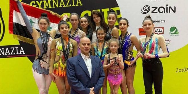 Siria gana 13 medallas en Copa Gymnazia de gimnasia rítmica