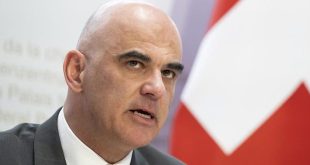 Presidente de Suiza se opone a transferir armas al régimen Ucrania