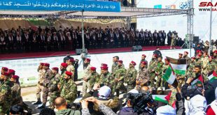 Siria conmemora el Día Internacional de Jerusalén con desfile en campamento de refugiados palestinos