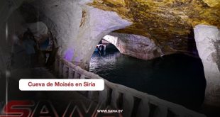 Cueva de Moisés en Siria, obra maravillosa de la naturaleza y del hombre