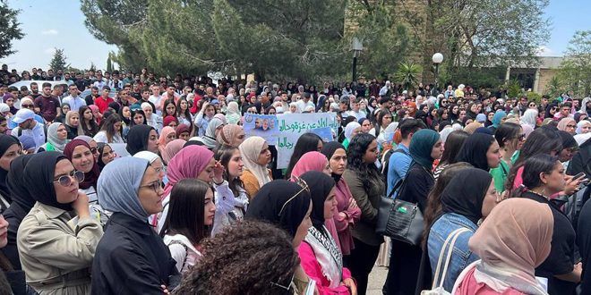 Oleada de manifestaciones en palestina ocupada contra los crimines israelíes