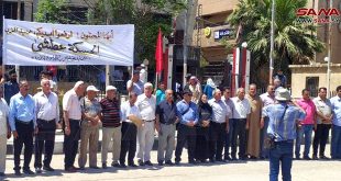 Protestan en Hasakeh contra el continuo corte de agua potable por parte del ocupante turco