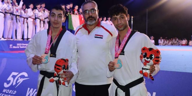 Medalla de Bronce para Siria en Campeonato Mundial de Taekwondo