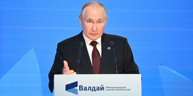 Putin: La prosperidad de Occidente fue lograda en gran medida mediante el saqueo de todo el planeta y la expansión