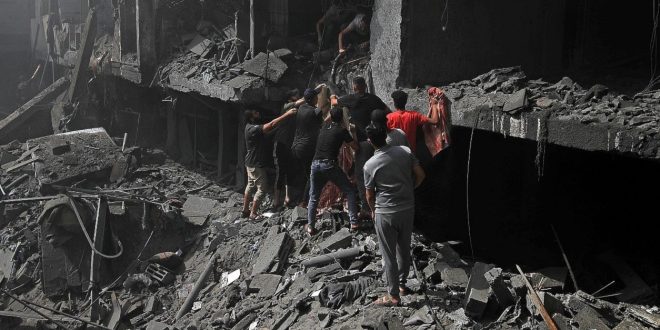 Víctimas de la agresión sionista a Gaza aumenta a 33.137 muertos y 75.815 heridos