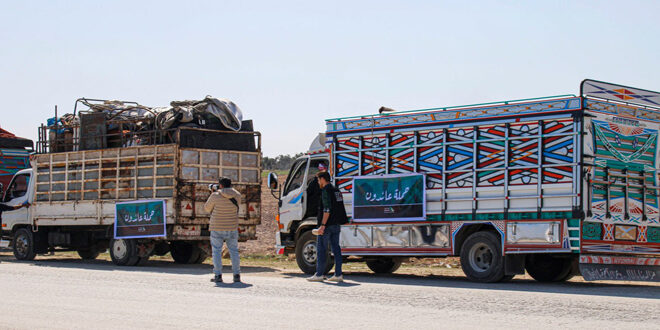 La campaña “Retornados” lanza sus primeros convoyes desde el norte de Siria