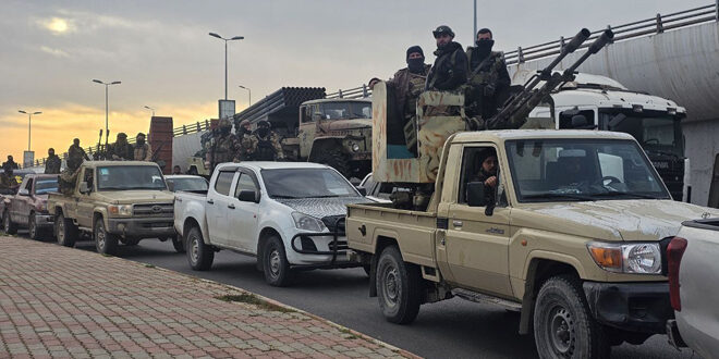 Fuerzas del Ministerio de Defensa llegan a la provincia de Tartous para apoyar a las Fuerzas de Seguridad General para instaurar la estabilidad y la seguridad