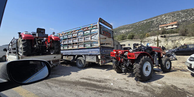 Departamento de Seguridad General confisca más de 200 vehículos que fueron robados de la ciudad de Jableh (+ fotos)