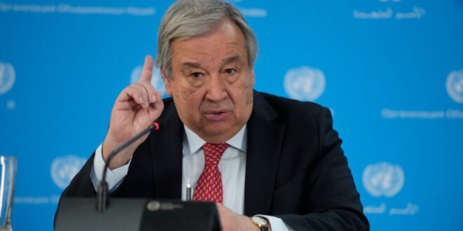 Guterres condena ataque aéreo israelí cerca del palacio presidencial en Damasco