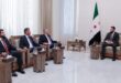 Presidente sirio recibe a delegación del Consejo Sirio Turcomano