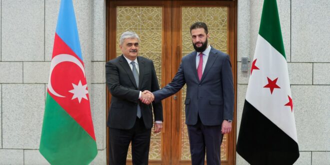 Presidente sirio recibe a Viceprimer Ministro de Azerbaiyán