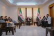Ministro de Información recibe a periodistas que fueron víctimas de agresiones en Sweida