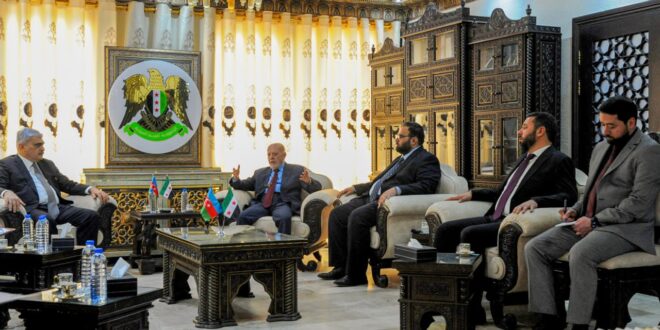 Siria y Azerbaiyán repasan perspectivas de cooperación económica