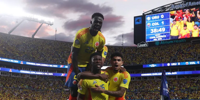 La Colombie arrive à la finale de la « Copa America » en battant l’Uruguay