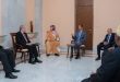הנשיא אל-אסד מקבל את המזכיר הכללי של הארגון הערבי של הסהר והצלב האדום ואת המשלחת הנלווית אליו
