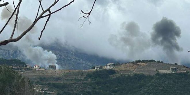 נפילת חלל אחד בגיחה למטוסי הקרב הישראלי בדרום לבנון