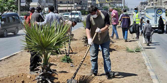 מועצת העיר מנבג’ משיקה קמפיין לשיפור תנאי הסביבה