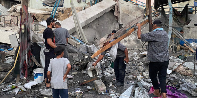 Saldırganlığın 287. Gününde İşgalcilerin Gazze Şeridi’nin Çeşitli Bölgelerini Bombalaması Sonucu Şehit Ve Yaralılar
