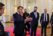 Umhurbaşkanı Sayın Ahmed El Şara, Elysee Sarayı’ndan Ayrılırken Fransız Mevkidaşı Sayın Emmanuel Macron Tarafından Uğurlandı